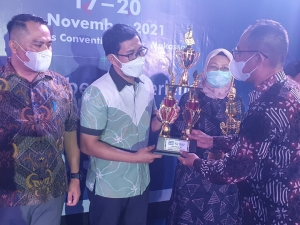 Parepare Juara III Lomba Stand Pameran Pekan Raya Sulsel 2021