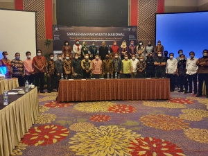 Kadisporapar Parepare Diskusi Pembangunan Pariwisata Bersama Kabupaten/Kota Se-Sulsel