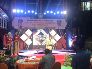 Pembukaan Grand Final Duta Pariwisata 2021 Oleh Wawali Kota Parepare