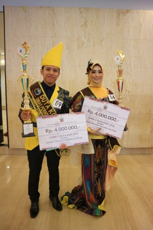 Duta Pariwisata Parepare Berhasil Meraih Juara 1 Pemilhan Duta Kopi Indonesia 2018 Tingkat Sulawesi Selatan