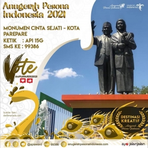 Dukung Monumen Habibie-Ainun  Jadi Juara API Award 2021
